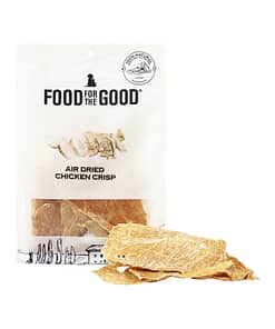 Food For The Good Air Dried Chicken Crisp for Cats & Dogs 170g