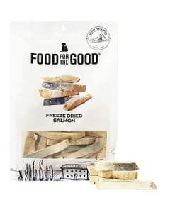Food For the Good Freeze-Dried Salmon with Skin for Cats & Dogs 180g