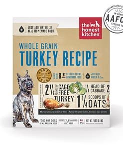 The Honest Kitchen Dehydrated Whole Grain Dog Food Turkey (2 Sizes)