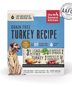 The Honest Kitchen Dehydrated Grain Free Dog Food Turkey (2 Sizes)