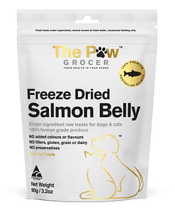The Paw Grocer - Freeze Dried Salmon Belly Cat & Dog Treats 90g