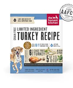 The Honest Kitchen Dehydrated Limited Ingredient Dog Food Turkey (2 Sizes)