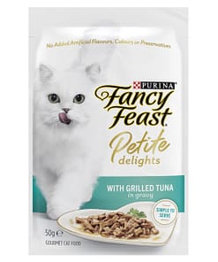 Purina Fancy Feast Petite Delights Grilled Tuna in gravy 50g