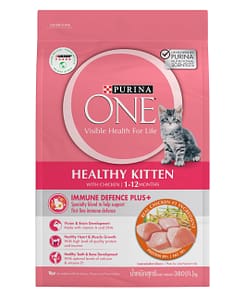 PURINA ONE Healthy Kitten With Chicken - Dry Cat Food (2 sizes)
