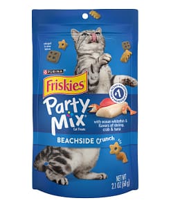 Purina FRISKIES Party Mix Beachside Crunch Cat Treats 60g