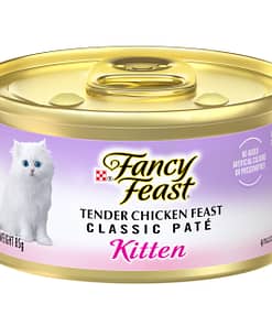 Purina Fancy Feast Classic Pate Kitten Tender Chicken Feast Gourmet Wet Cat Food 85g