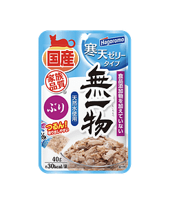 Hagoromo - Muichimotsu Pouch Japanese Yellowtail with Agar Wet Cat Food 40g