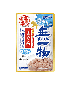 Hagoromo - Muichimotsu Pouch Pole & Line Maguro with Agar Wet Cat Food 40g