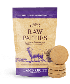 Absolute Bites Freeze Dried Raw Patties Dog Food - Lamb Recipe (14oz)