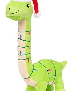 FuzzYard Christmas Dog Toy - Lit-a-Saurus