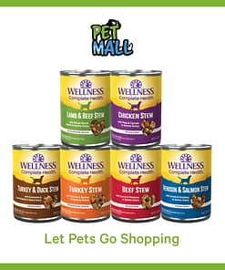 Wellness Complete Health Stew Canned Dog Food 12.5oz