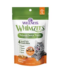 Whimzees Cat Natural Dental Treats Chicken 2oz