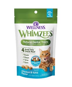 Whimzees Cat Natural Dental Treats Chicken & Tuna 2oz