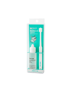 Mind Up NYANKO CARE Toothbrushing Kit B "Cylinder Head" For Cats