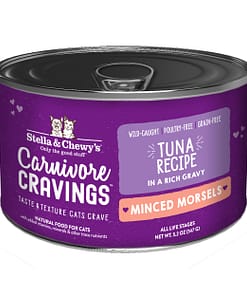 Stella & Chewy's Carnivore Cravings - Minced Morsels Tuna Recipe 5.2oz
