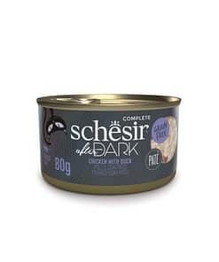 Schesir After Dark Pate - Wet Cat Food Chicken with Duck 80g