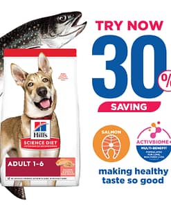 Hill's Science Diet Canine Adult Salmon & Brown Rice Recipe Dry Dog Food (2 Sizes)