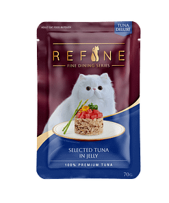 SmartHeart Refine Pouch Adult Cat Food - Refine Pouch Adult Cat Food - Tuna in Jelly 70g