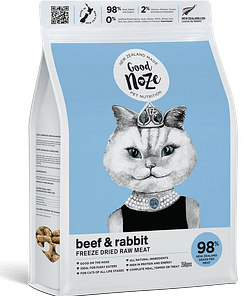 Good Noze NZ Beef & Rabbit Freeze-Dried Cat Food 350g