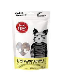 Good Noze King Salmon Chunks Freeze Dried Dog Treats 60g