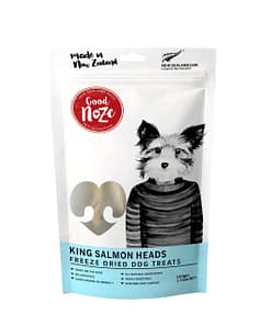 Good Noze King Salmon Heads Freeze Dried Dog Treats 100g