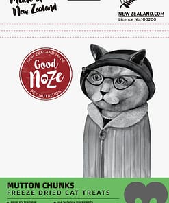 Good Noze Lamb Chunks Freeze Dried Cat Treats 65g
