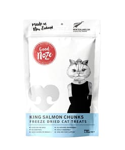Good Noze Salmon Fish Chunks Freeze Dried Cat Treats 65g