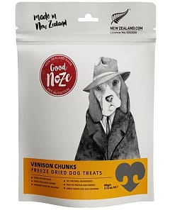 Good Noze Venison Chunks Freeze Dried Dog Treats 60g