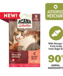 ACANA Cat Treat Lickables Sticks Salmon 14g x 5