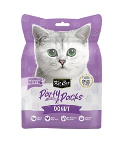 Kit Cat Party Packs Freeze Dried Treats for Cats - Donut (30g)