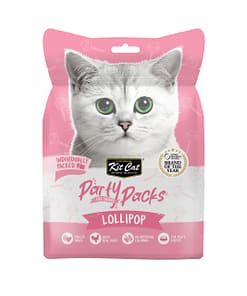 Kit Cat Party Packs Freeze Dried Treats for Cats - Lollipop (30g)