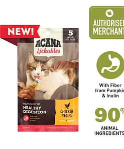 ACANA Cat Treat Lickables Sticks Chicken 14g x 5