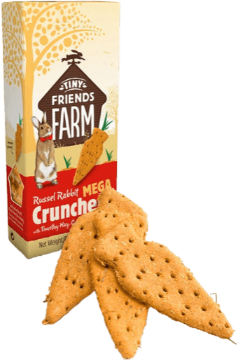 Supreme Russel Mega Crunchers w/TimothyHay,Carrot&Dandelion 75g