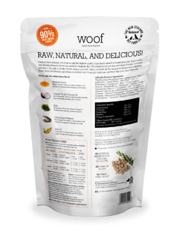 WOOF FreezeDried Raw Wild Brushtail Dog