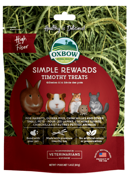 Oxbow Simple Rewards Timothy Treats for Small Animals