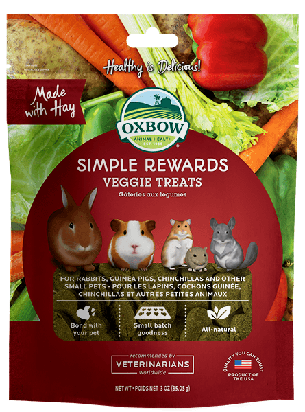 Oxbow Simple Rewards Veggie Treats for Small Animals