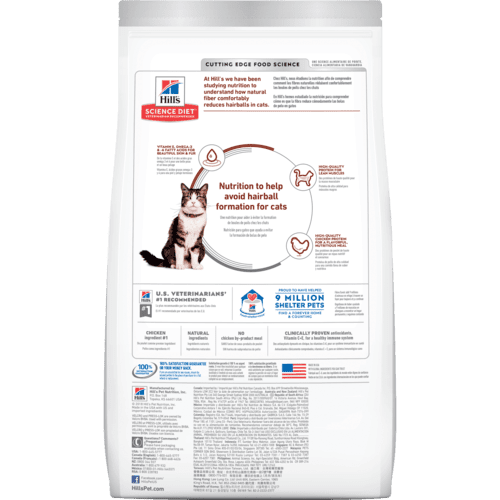 Hill's Science Diet Adult Hairball Control cat food (3 Sizes) - Image 2