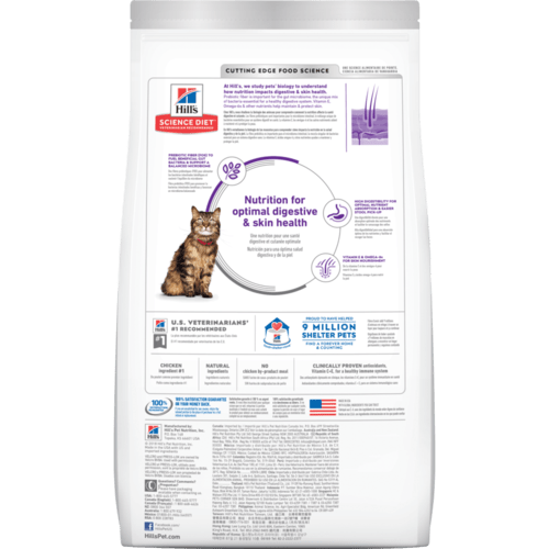 Hill's Science Diet Adult Sensitive Stomach & Skin cat food (2 Sizes) - Image 2