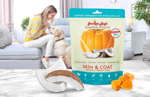 Grandma Lucy's Pumpkin Pouch Skin & Coat Freeze-Dried Dog & Cat Food
