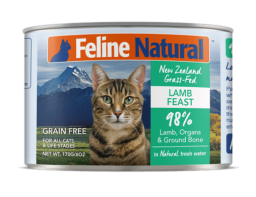 Feline Natural Lamb Feast Canned food for Cats (2 Sizes) - Image 2