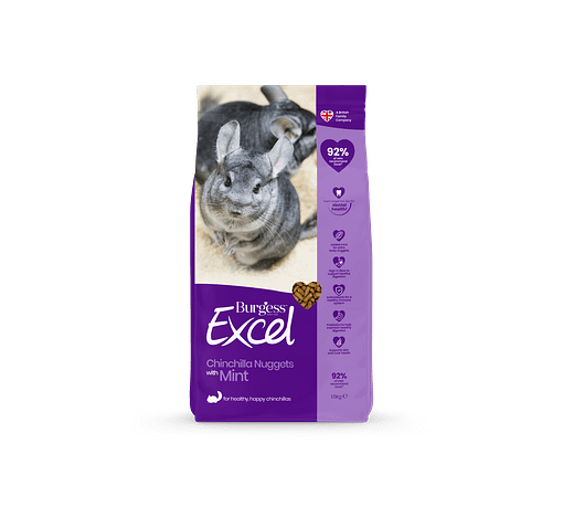 Burgess Excel Nuggets  Chinchilla Food 1.5kg