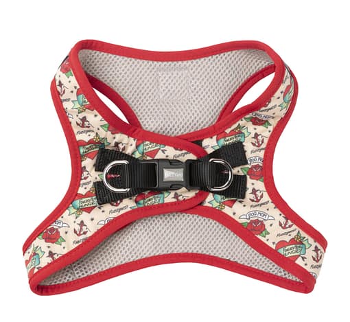 FuzzYard Step-in Dog Harness - Ink'd Up