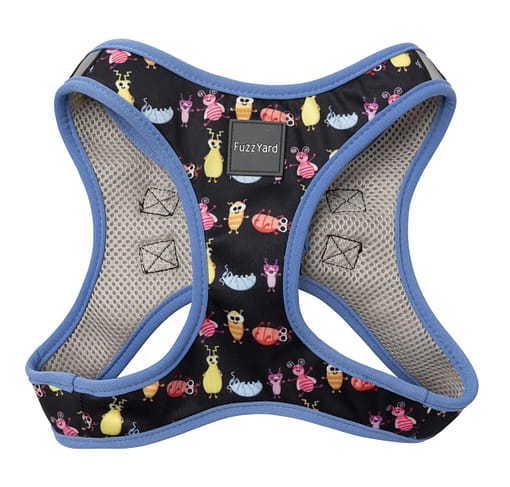 FuzzYard Step-in Dog Harness - Bed Bugs