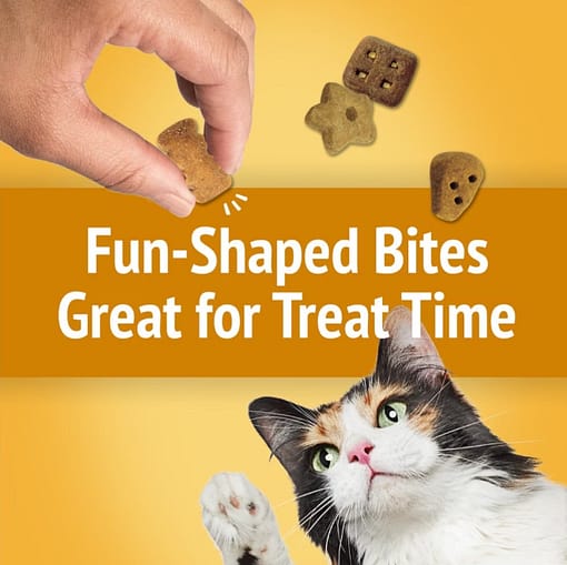 Purina FRISKIES Party Mix Cheezy Craze Crunch Cat Treats 60g - Image 4