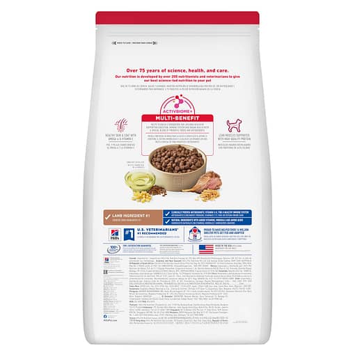 Hill's Science Diet Adult Lamb Meal & Brown Rice Recipe dog food (3 Sizes) - Image 3