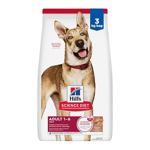 Hill's Science Diet Adult Lamb Meal & Brown Rice Recipe dog food (3 Sizes)