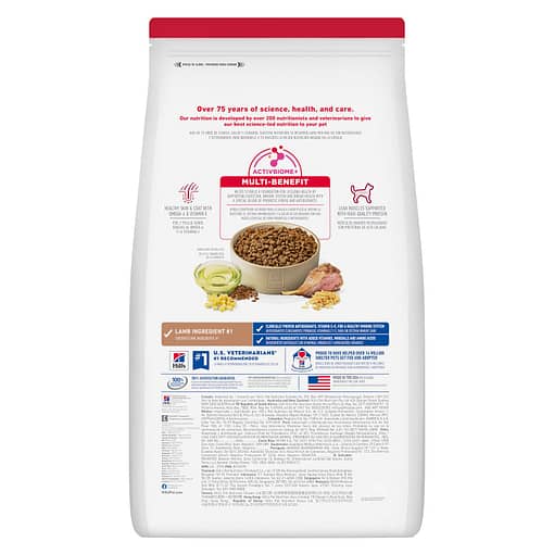 Hill's Science Diet Adult Small Bites Lamb Meal & Brown Rice Recipe Dry Dog Food (3 Sizes) - Image 2