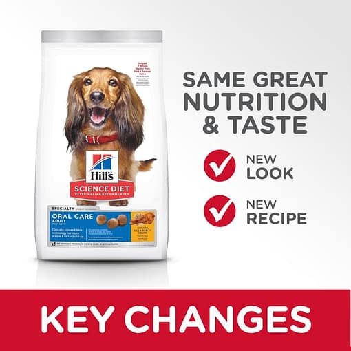 Hill's Science Diet Adult Oral Care dog food 1.8kg(4lbs) - Image 4