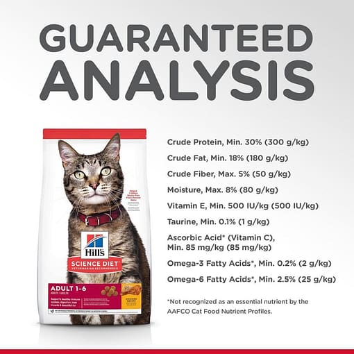 Hill's Science Diet Feline Adult Optimal Care cat food (3 Sizes) - Image 5