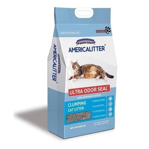 Americalitter – Ultra Odor Seal Clumping Cat Litter 10L